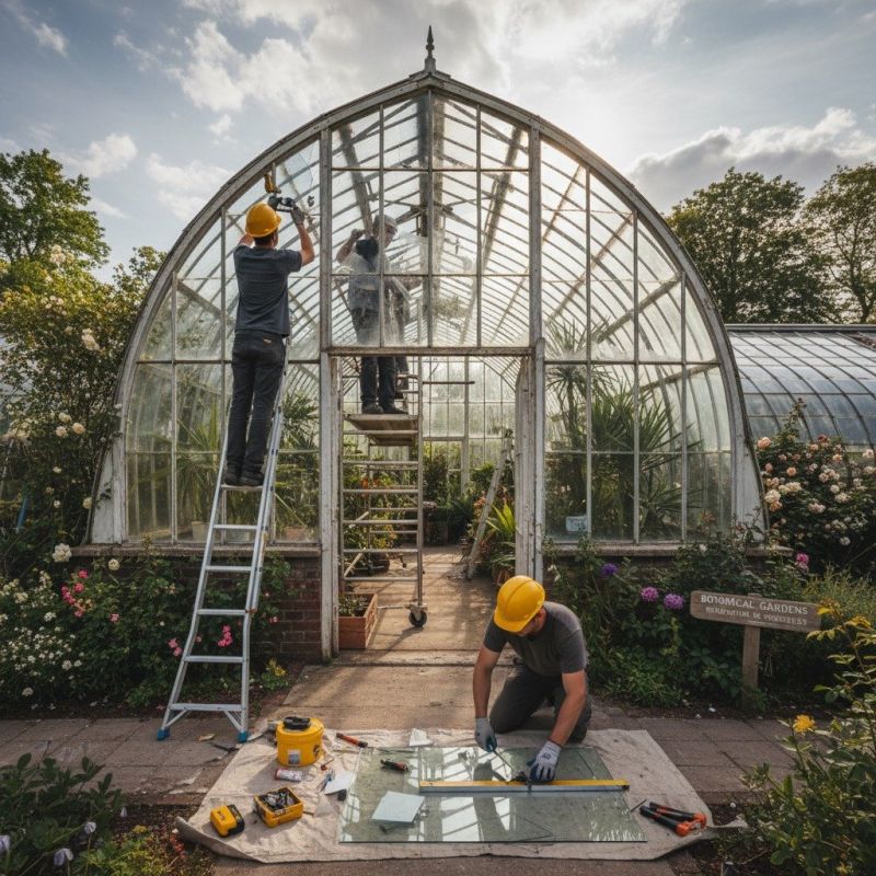 Local Greenhouse Installation pros at work
