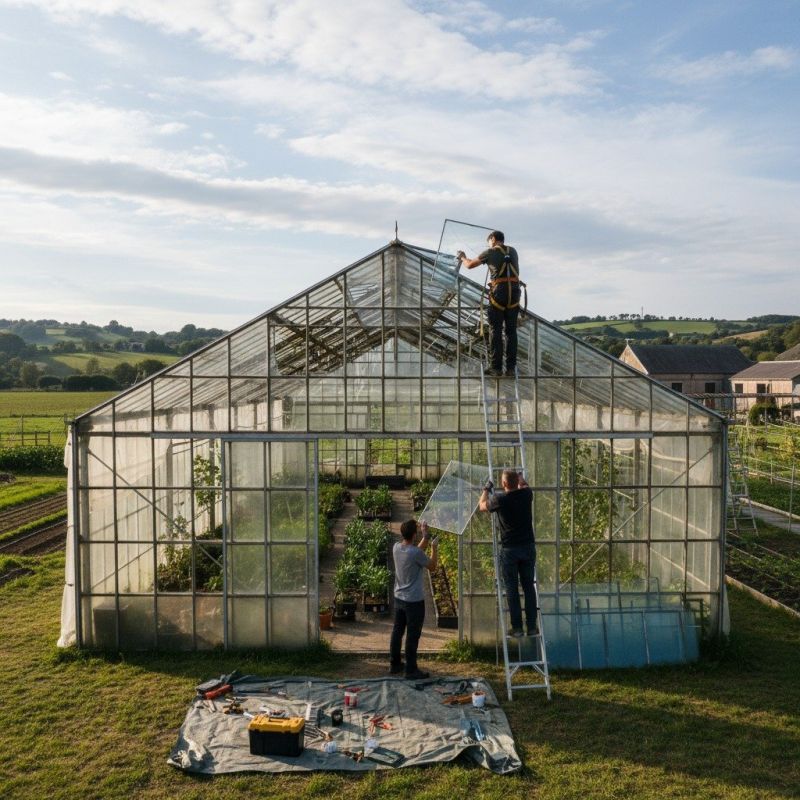 Contact About Greenhouse Installation