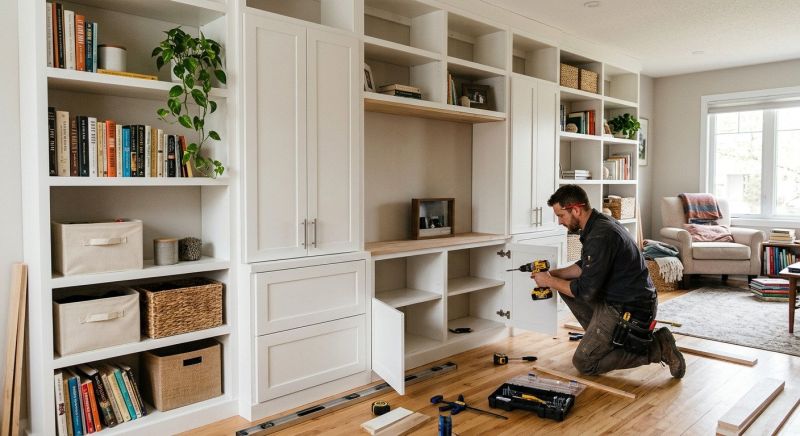 Built In Shelving Service in Raleigh, NC